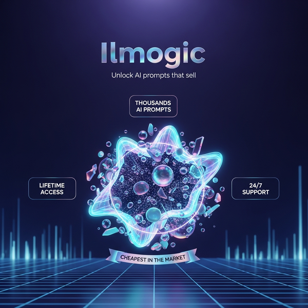 Ilmogic AI Prompts: 1000+ ChatGPT Prompts & Freelance Mastery Course - Earn Online (Lifetime Access)
