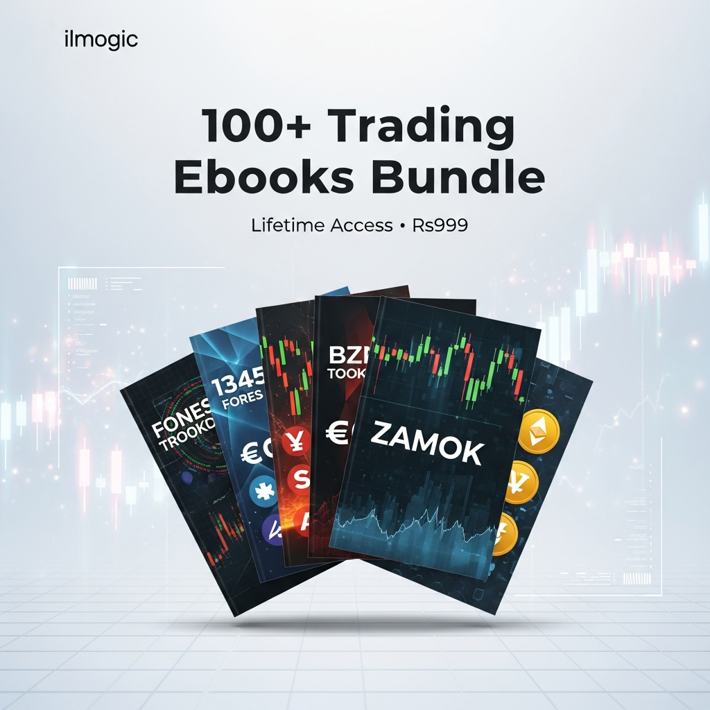 100+ Trading Ebooks Bundle — Forex, Stocks & Crypto
